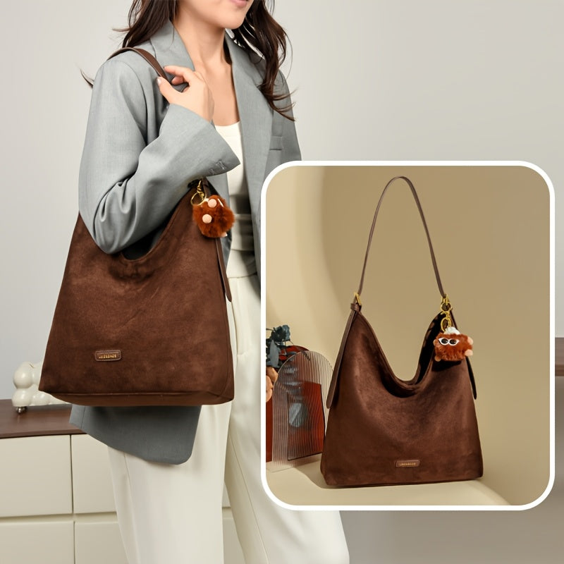 2026 New Women'S Premium Lightweight Shoulder Bag, High-End Underarm Purse for Women, Spacious Textured Bucket Bag, Versatile Women'S Handbag