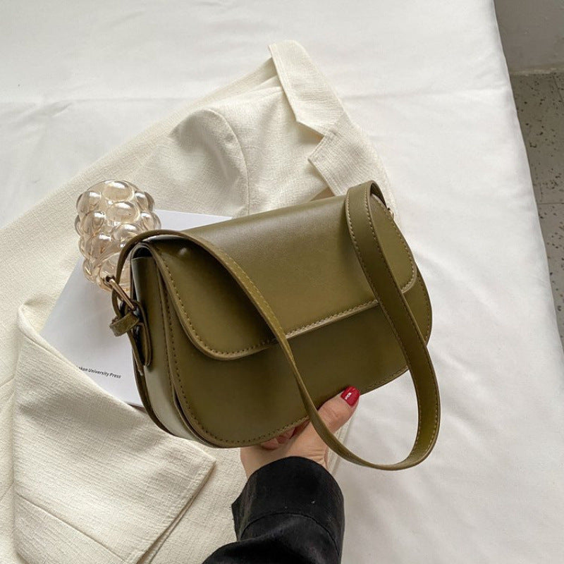 2026 Trending Spring Women'S Matte Square Bag | Vintage Style Crossbody & Shoulder Purse, Chic Versatile Bag, Available in, Green, Nylon &, Buckle Closure