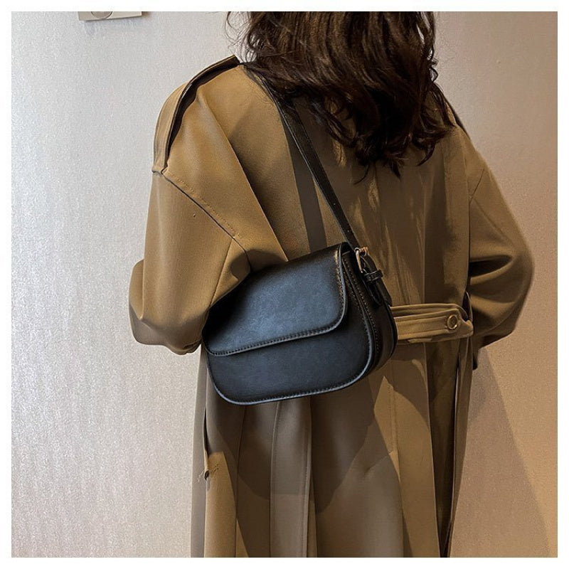 2026 Trending Spring Women'S Matte Square Bag | Vintage Style Crossbody & Shoulder Purse, Chic Versatile Bag, Available in, Green, Nylon &, Buckle Closure