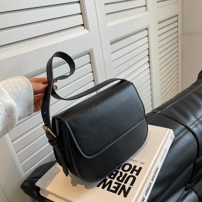 2026 Trending Spring Women'S Matte Square Bag | Vintage Style Crossbody & Shoulder Purse, Chic Versatile Bag, Available in, Green, Nylon &, Buckle Closure