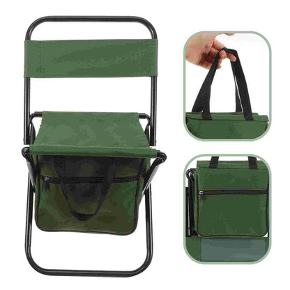 1 pièce Chaise pliante portable, chaise métallique pour camping